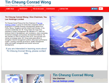 Tablet Screenshot of conradwong.net